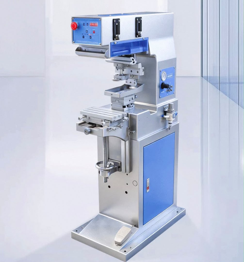 Pad printing machine for irregular‑shaped parts printing