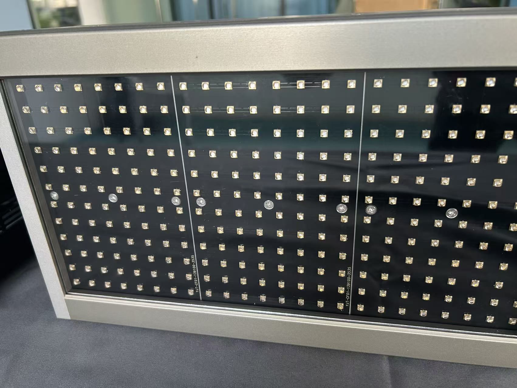 High‑density LED array of UV‑LED curing lamp